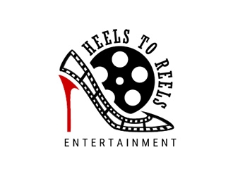 Heels to Reels Entertainment logo design by Coolwanz