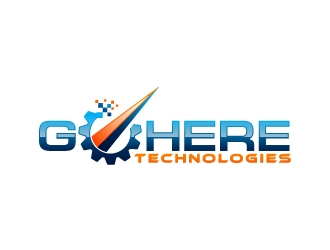GOHERE Technologies logo design by uttam