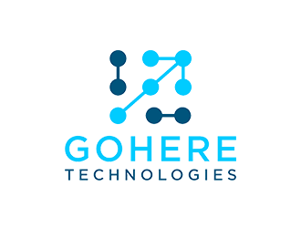 GOHERE Technologies logo design by checx