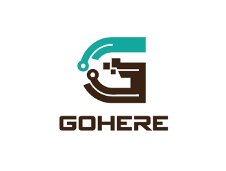 GOHERE Technologies logo design by Suvendu