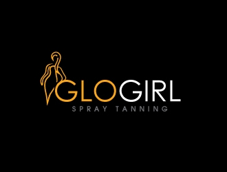 GloGirl Spray Tanning logo design by Suvendu