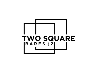 Two square bares         (2▪️ logo design by RIANW