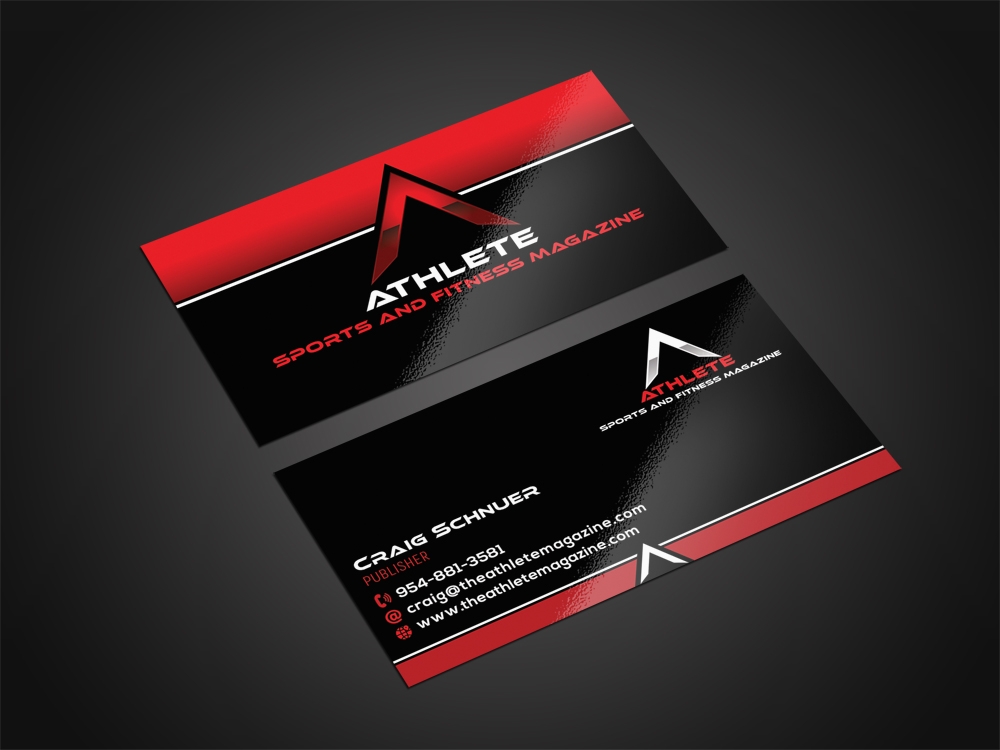 Athlete (Sports and Fitness Magazine) logo design by aamir