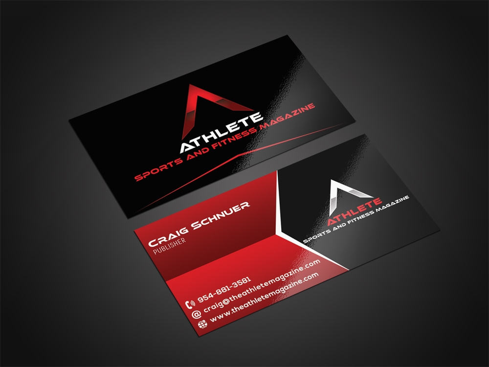 Athlete (Sports and Fitness Magazine) logo design by aamir