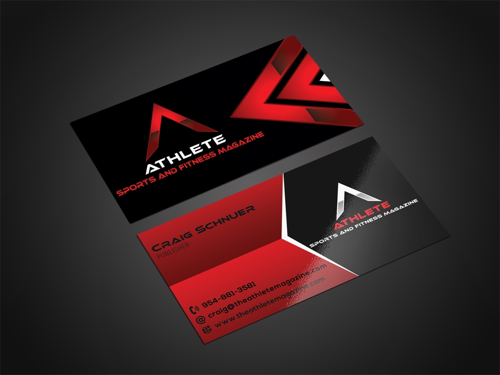 Athlete (Sports and Fitness Magazine) logo design by aamir