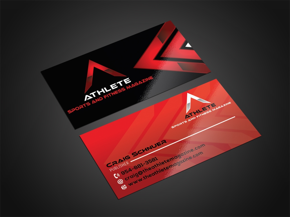 Athlete (Sports and Fitness Magazine) logo design by aamir