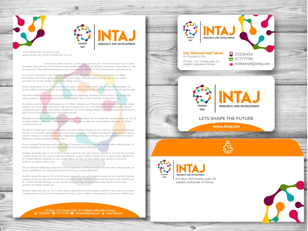 Intaj Research and Development logo design by jaize
