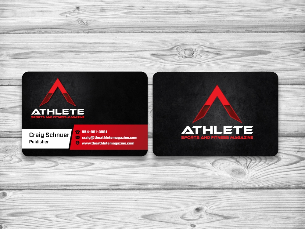 Athlete (Sports and Fitness Magazine) logo design by jaize