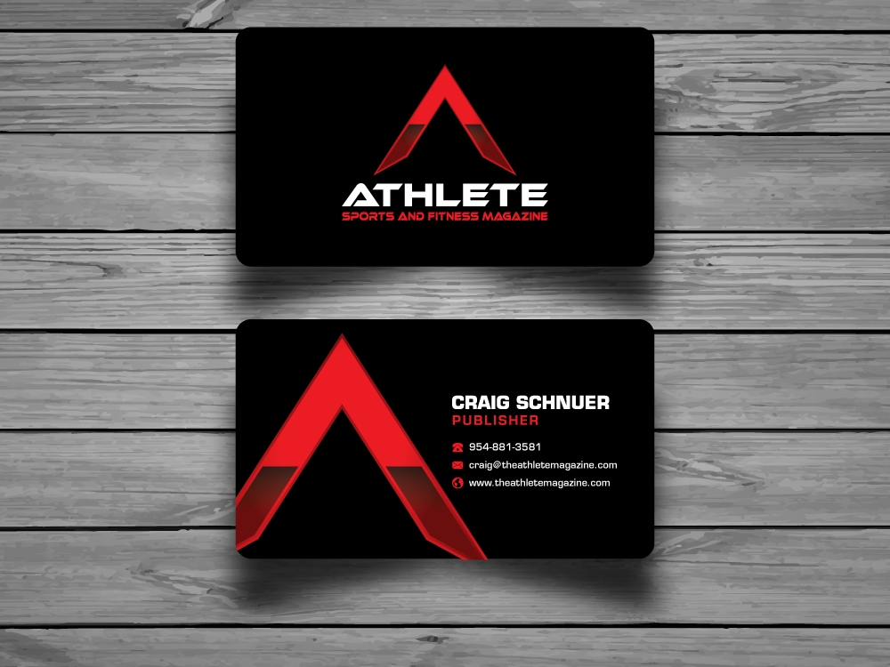 Athlete (Sports and Fitness Magazine) logo design by labo