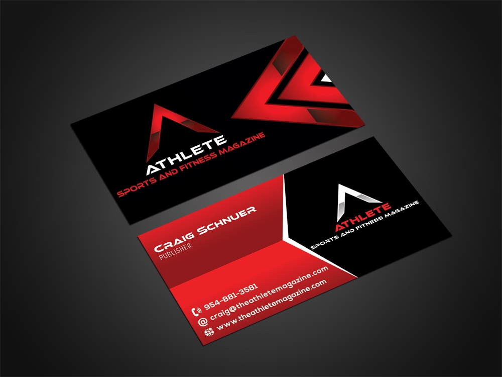 Athlete (Sports and Fitness Magazine) logo design by aamir