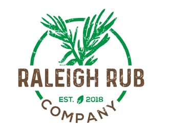 Raleigh Rub Company logo design by MAXR