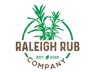 Raleigh Rub Company logo design by MAXR