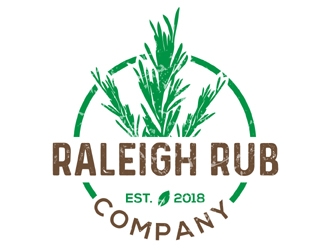Raleigh Rub Company logo design by MAXR
