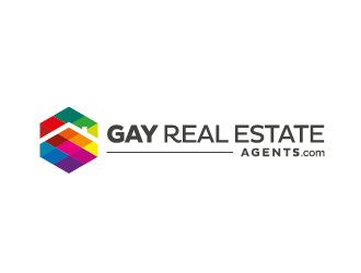 www.GayRealEstateAgents.com logo design by spiritz