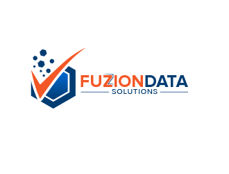 FuZionData Solutions logo design by BeDesign