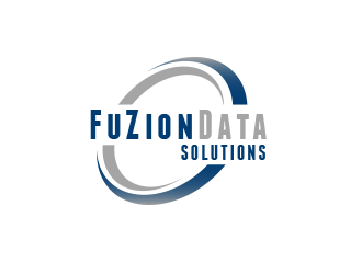 FuZionData Solutions logo design by BeDesign