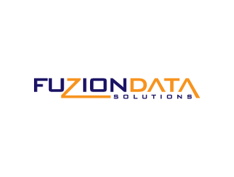 FuZionData Solutions logo design by denfransko