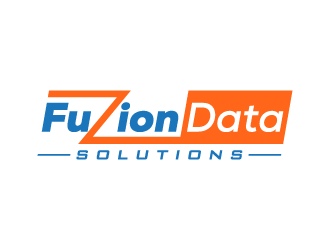 FuZionData Solutions logo design by pencilhand