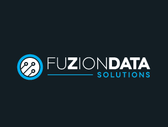 FuZionData Solutions logo design by spiritz