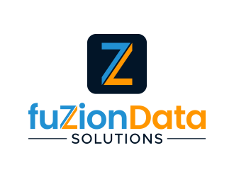 FuZionData Solutions logo design by lexipej
