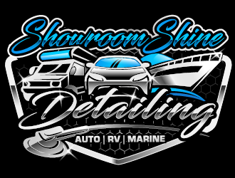 Showroom Shine Detailing logo design - 48hourslogo.com