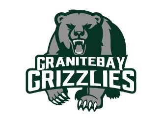 Granite Bay Grizzlies logo design by Erasedink