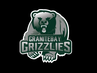 Granite Bay Grizzlies logo design by Erasedink