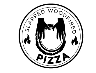 Slapped Woodfired Pizza logo design by Erasedink