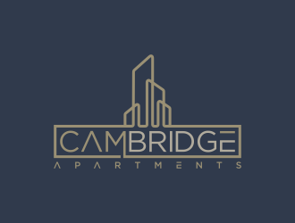 Cambridge Apartments logo design by goblin