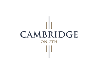 Cambridge Apartments logo design by alby