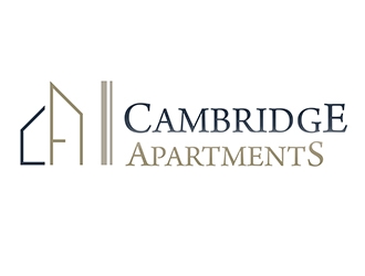 Cambridge Apartments logo design by FIAFAI