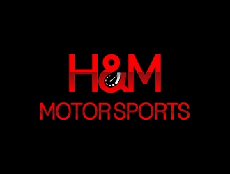 H&M Motorsports logo design by imsaif