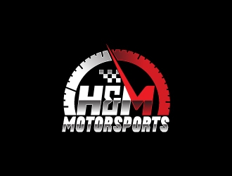 H&M Motorsports logo design by imsaif