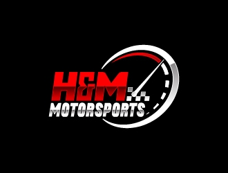 H&M Motorsports logo design by imsaif
