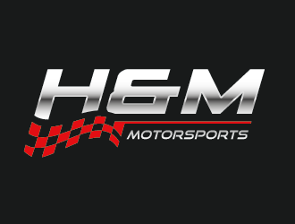 H&M Motorsports logo design by spiritz
