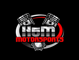 H&M Motorsports logo design by samuraiXcreations