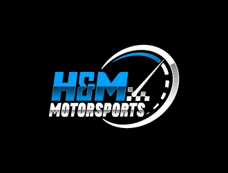 H&M Motorsports logo design by imsaif
