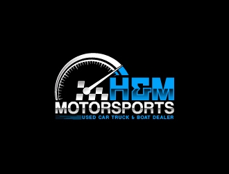 H&M Motorsports logo design by imsaif