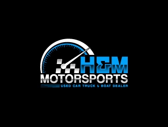 H&M Motorsports logo design by imsaif