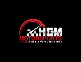 H&M Motorsports logo design by imsaif