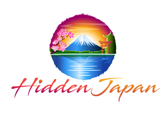 Hidden Japan logo design by megalogos