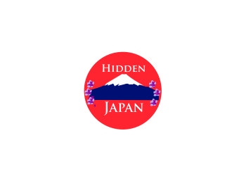 Hidden Japan logo design by ElonStark