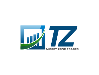 Target Zone Trader / TZ trader logo design by Greenlight