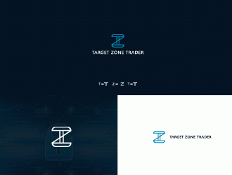 Target Zone Trader / TZ trader logo design by robiulrobin