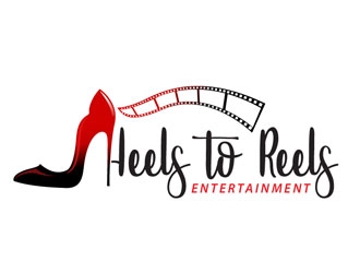 Heels to Reels Entertainment logo design by LogoInvent