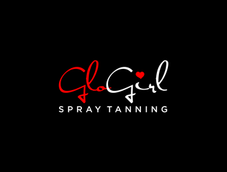GloGirl Spray Tanning logo design by alby