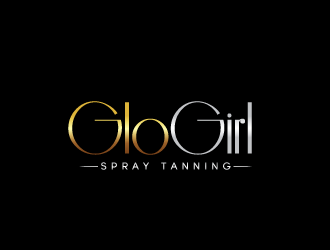 GloGirl Spray Tanning logo design by bluespix
