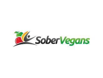 Sober Vegan / Sober Vegans logo design by shadowfax