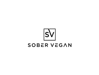 Sober Vegan / Sober Vegans logo design by johana