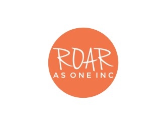 ROAR As One, Inc. logo design by bricton